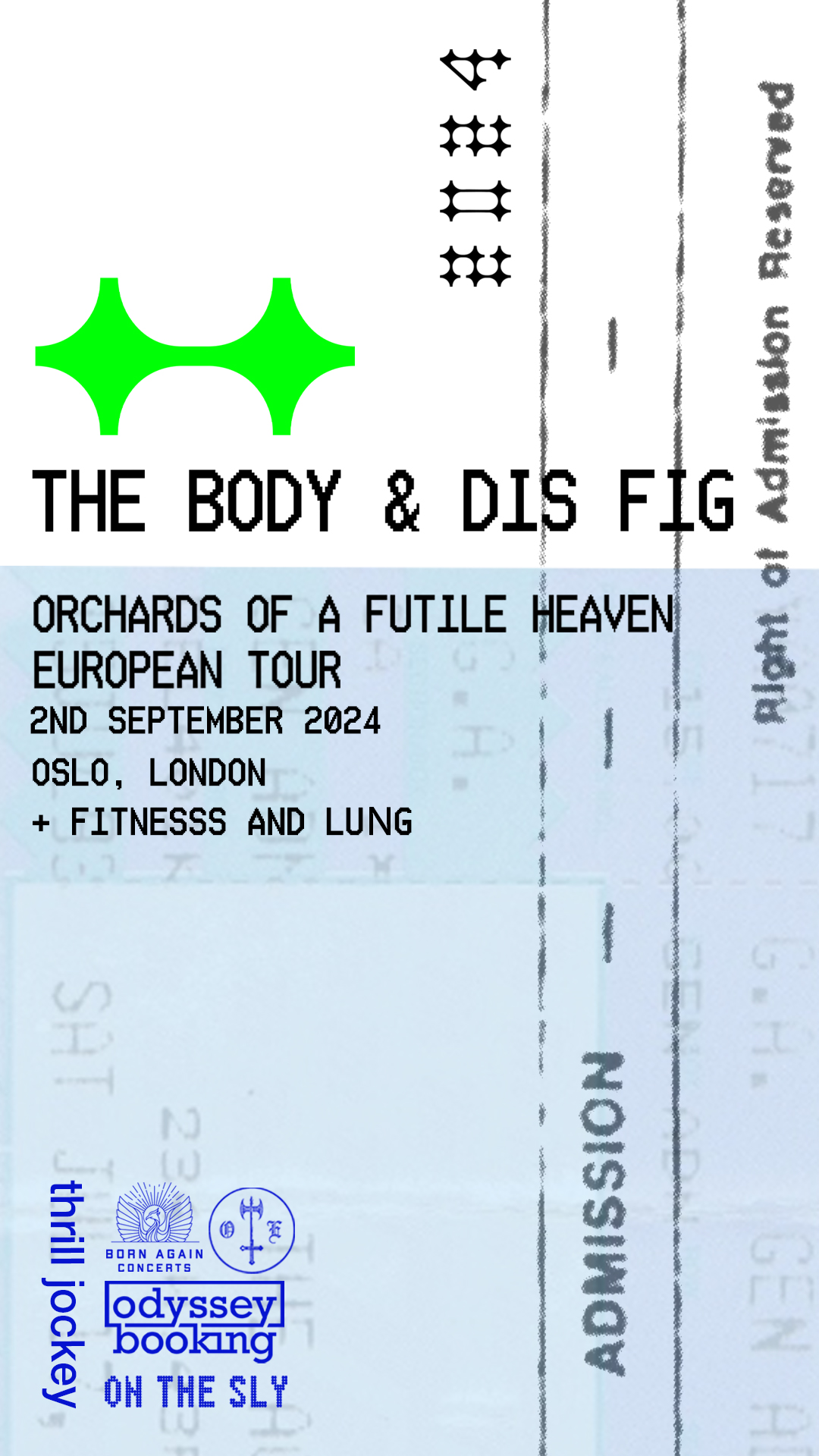 THE BODY & DIS FIG POSTER