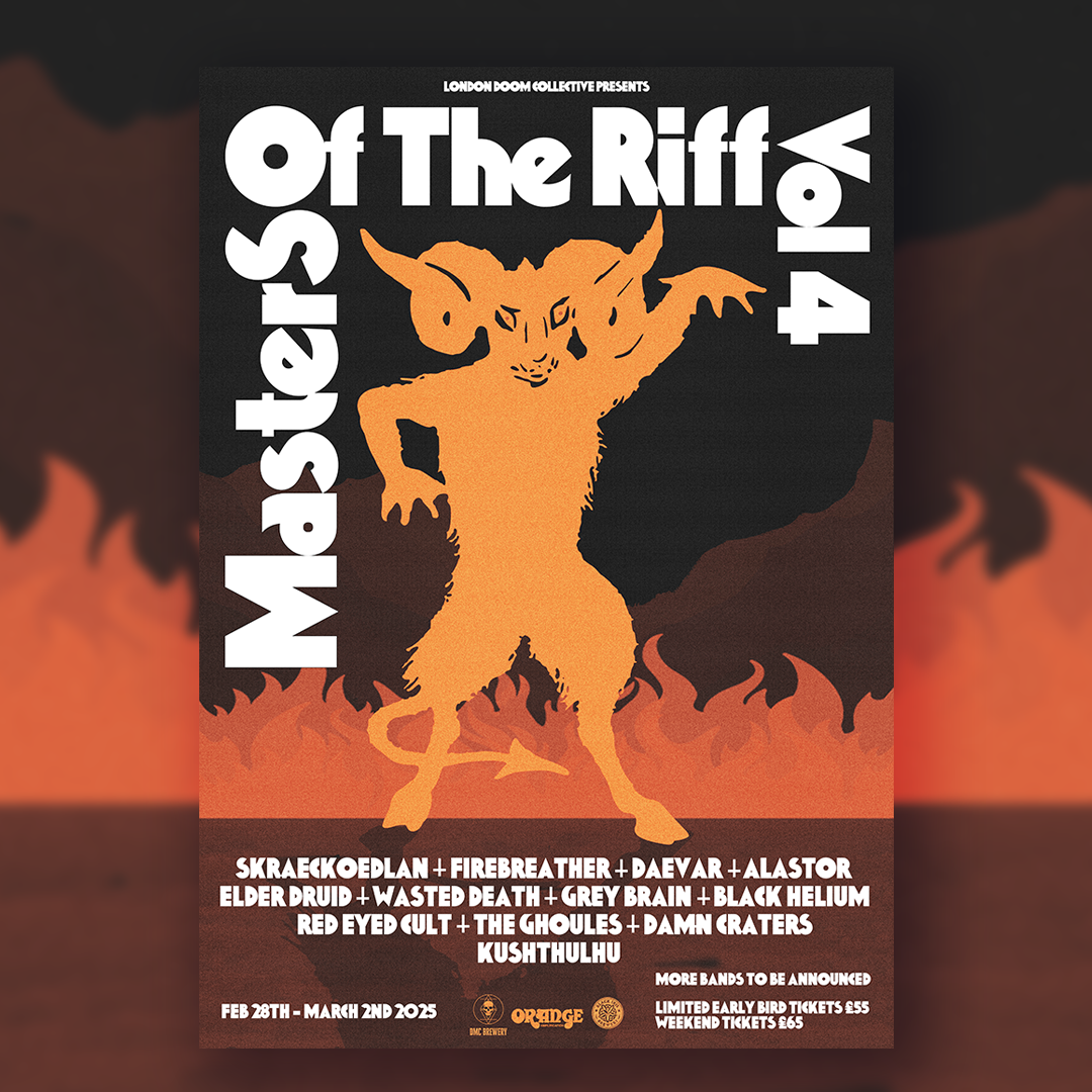 MASTERS OF THE RIFF 4 POSTER